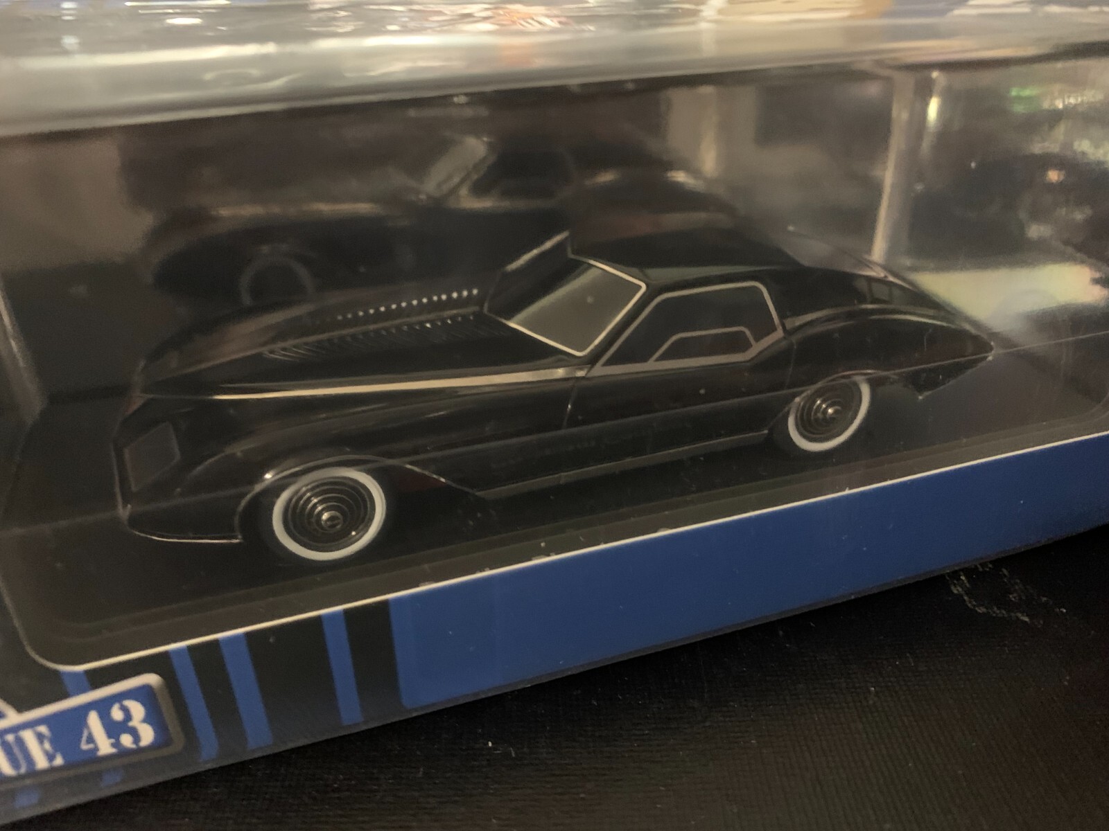 Pontiac Phantom Concept 1977 Noir Avenue 43 AVN60078 voiture miniature USA