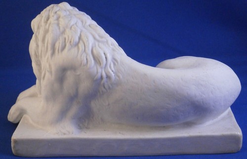 Antique 19thC Biscuit Porcelain Lion Figurine Figure Porzellan Löwe Figur Maker? - Picture 7 of 11