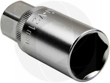 Tolsen 13/16in 21mm 6point Car Spark Plug 3/8 Drive Socket Chrome Vanadium Steel