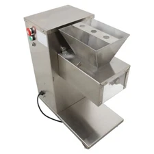 6mm Commercial Meat Cutter Small Meat Cutting Machine110V 750W 400KG/H 8.4"*7.9"