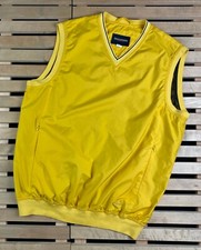 Mens Paul Shark Golf Jumper Vest Nylon Size XL
