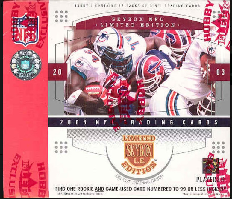 2003 Fleer Skybox LE NFL Football Cards - Complete Your Set #1-60 - YOU PICK!