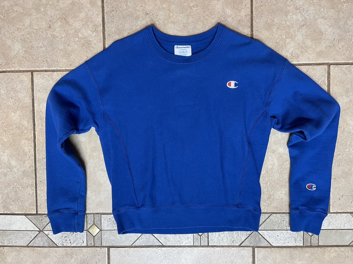 Champion Reverse Weave Crewneck Sweatshirt XS Blue Vintage Champion Reverse Weave Crewneck Sweatshirt XS Blue Vintage