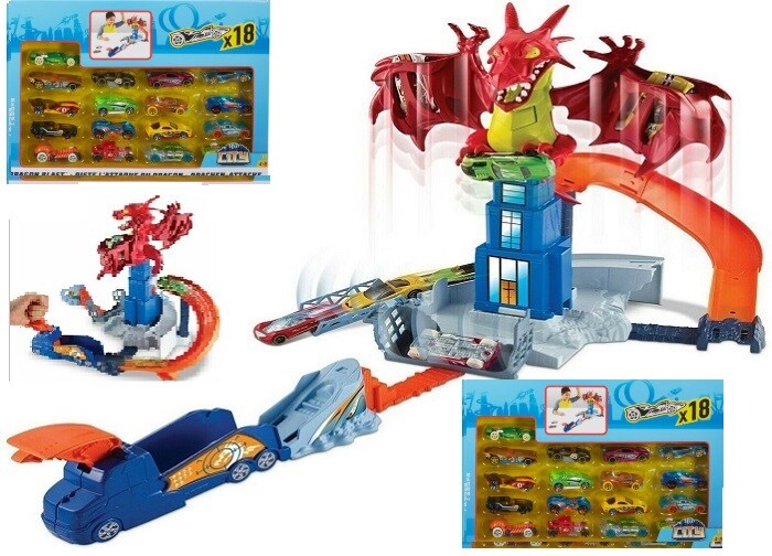 dragon hot wheels set