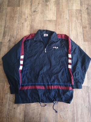 Vintage fila windbreaker jacket XL 