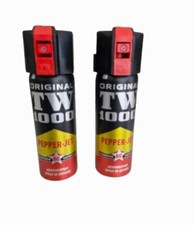 2er Set Pfefferspray TW1000 (63 ml / Strahl) MHD 12/2028