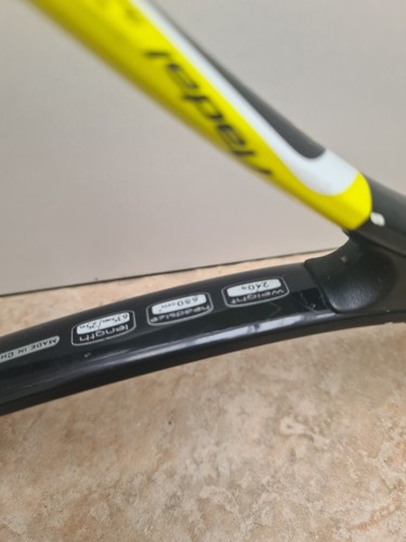 Junior Babolat Nadal 140 tennis Racket Free Postage Xmas Good Condition - Picture 11 of 12