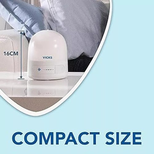 Vicks Personal Cool Mist Ultrasonic Humidifier Easy to Use Quiet VUL510E1 - Picture 4 of 5