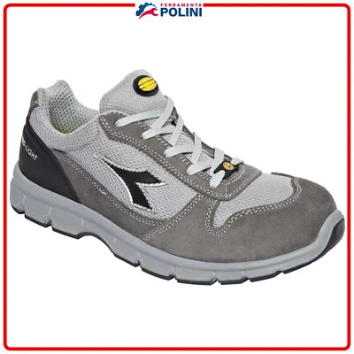 DIADORA SCARPA ANTINFORTUNISTICA RUN II TEXT LOW S1P SRC ESD grigio CASTELLO