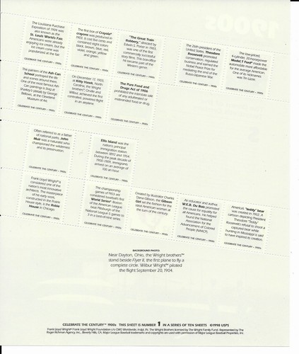 Briefmarken aus den USA , 1998, postfrisch - Bild 2 von 2