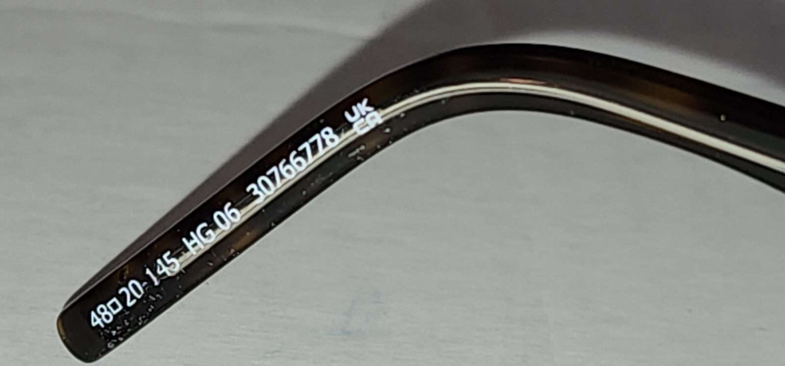 HUGO BOSS HG 06 30766778 58mm Eyewear FRAME For Glasses Round Havana ...