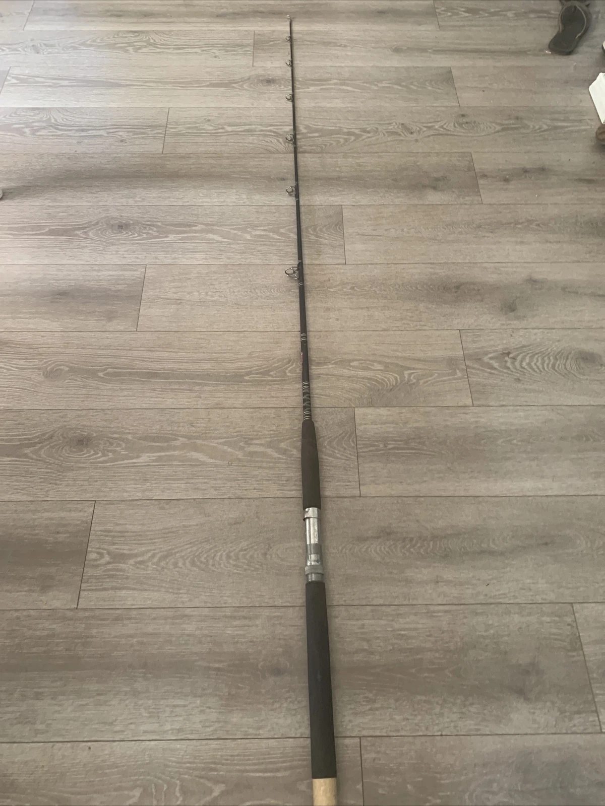 Vintage Abu Garcia Fiberglass Fishing Rod Pole 6 Foot 10