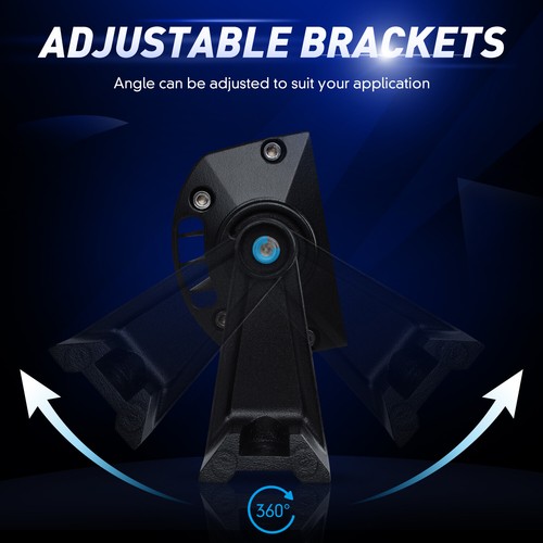 32" inch Tri Row LED Light Bar Work Driving Spot Flood Beam Offroad UTV + Wiring - Picture 10 of 12