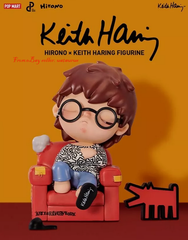 新作人気 x Hirono MART POP Keith New Sealed POPMART Figurine Haring その他