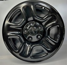 16 Inch 5 Spoke  Steel Wheel Fits Wrangler 2007-2018  Blk9072wc