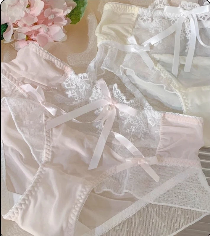Sexy Bragas Ropa Interior Japonesa Lolita Dulce Mori Niñas Lindas Bragas Calzoncillos Foto 2 de 4