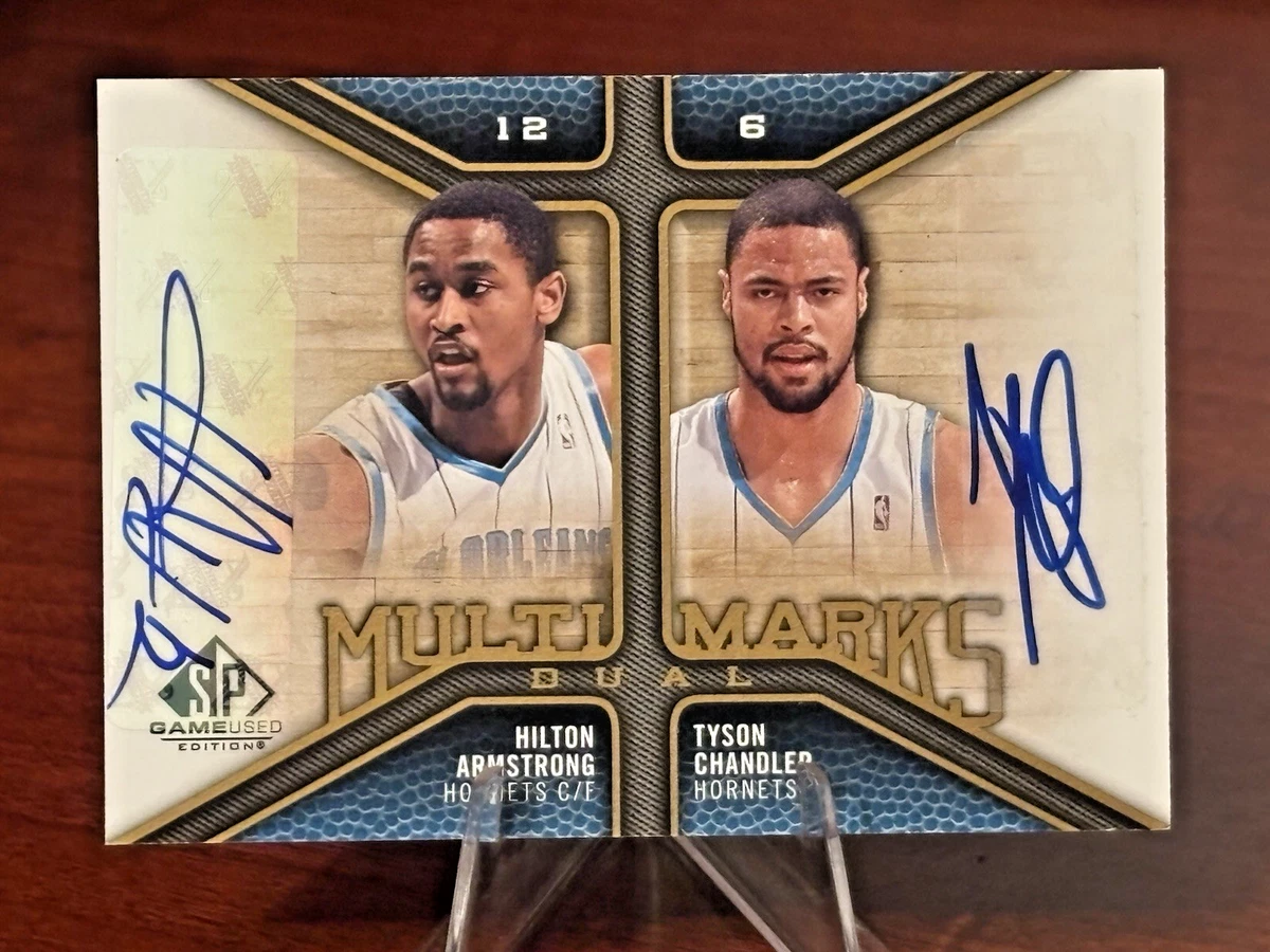 Tyson Chandler Basketball Autographed Sports Trading Cards