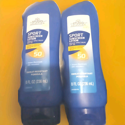 Studio Selection Sport Sunscreen Lotion SPF 50.
