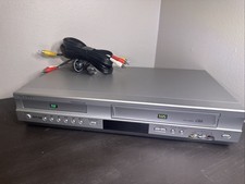 Samsung DVD-V4600 VCR-DVD Combo Player Progressive Scan Silver DVD/VHS-Working