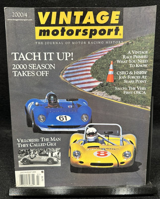 Vintage Motorsport Magazine - July/August 2000: 2000 Season Takes Off