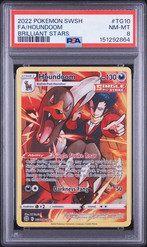 Houndoom graded PSA 8 for sale on eBay