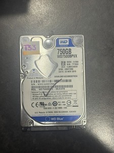 Western Digital WD Blue WD7500BPVX - 00JC3T0 750GB SATA 2,5" Festplatte HDD