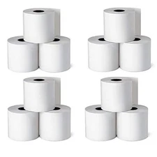 1InTheOffice Adding Machine, Register, and Calculator Rolls 2 1/4" x 130' 1-P...