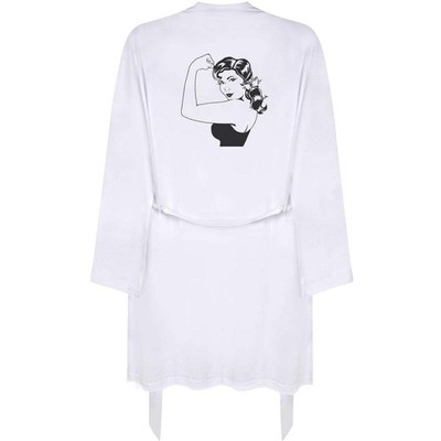 Kleiner Morgenmantel/Kleid ''Frau Flexing Muscle'' für Erwachsene (RO00127199)