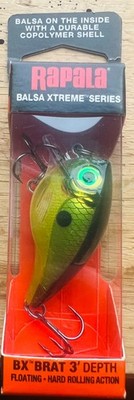 FREE SHIPPING Rapala BX Brat BXB-3 Homer's Buddy 022677 287560