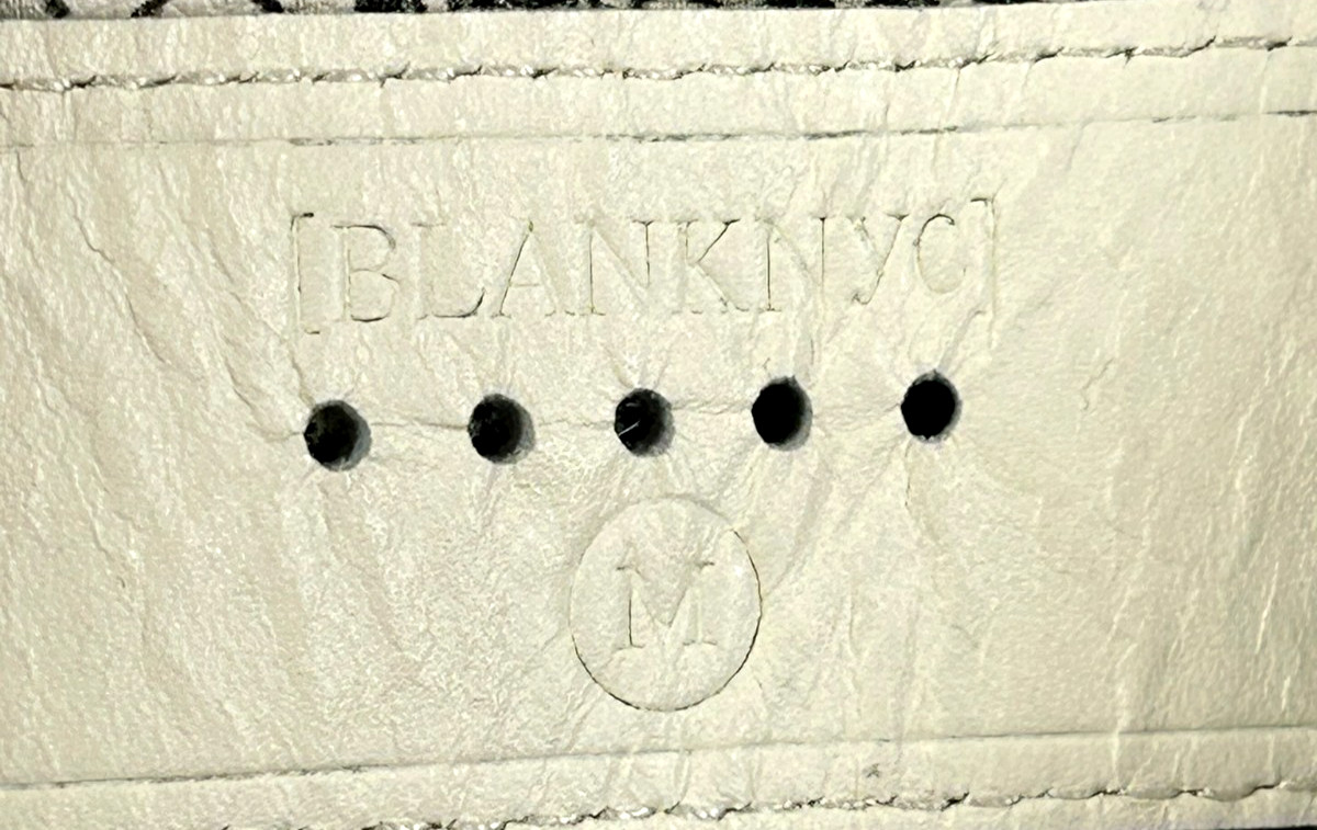 Blank NYC Women's Snakeskin Python Print Biker Mo… - image 13