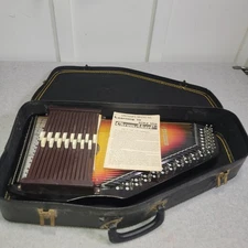 ChromeAharp Instrument 12 Keys 36 Strings Sunburst Color Movie Prop