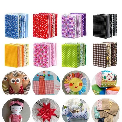 150Pcs 4'' x 4'' (10cm x 10cm) Cotton Craft Fabric Bundle Squares,Squares Sheet...