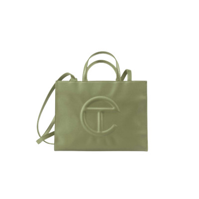 Telfar Medium Shopping Bag Drab