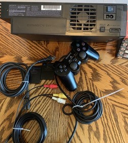 Sony PlayStation 2 PS2 Fat Console Bundle SCPH-30001 Memory Cards Games Tested