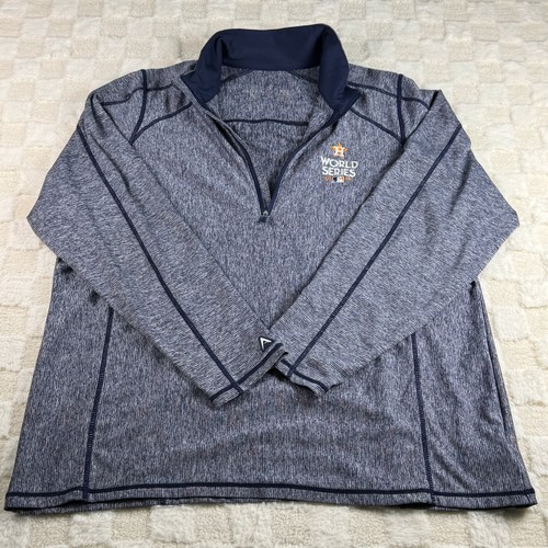 Antigua Womens XXL Houston Astros 2017 World Series Pullover Jacket