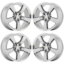 20x8 20x9 Camaro Ss Bright Chrome Wheels Rims Factory Oem Set 5443 5445 Exchange