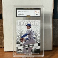 2023 Leaf Special Release Prized Legend Shohei Ohtani Los Angeles #21 Baseball