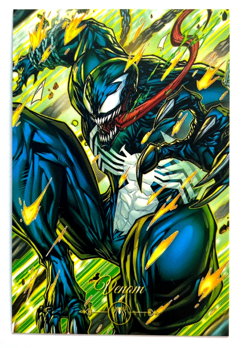 2025 SPIDER-MAN Collectoons Card #057 Venom Cover Art Marvel MCU