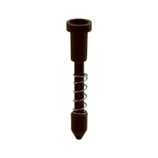 Prime-Line PL 14666 Window Screen Plunger Latches, 3/4 x 3/8 or 7/16 In., Black,