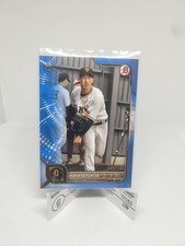 2022 Bowman NPB prospects Hayato Ishita BLUE paper parallel #75 96/199
