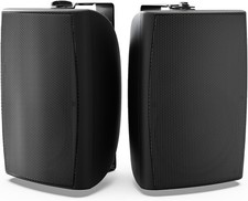 8 Inch 600W Outdoor Speakers Passive Waterproof Wired with Powerful Bass, Wal...