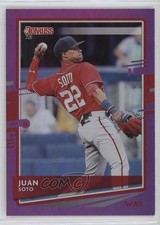 2020 Panini Donruss Holo Pink Juan Soto (Base) #162 00jz