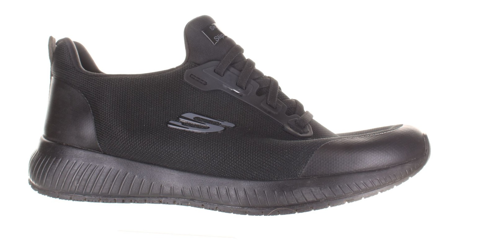Skechers Women's Squad SR Black Safety Shoes Size 10 7811386