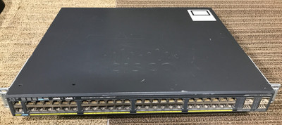 Cisco WS-C2960X-48LPS-L 48-Port Managed Gigabit Ethernet Switch w/ Stack Module