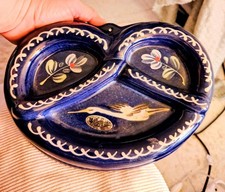 Poterie Alsacienne Peinte A La Main A Suspendre