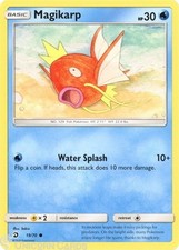 Magikarp 19/70 : Common Mint/Near Mint Pokemon Card : SM7.5: Dragon Majesty