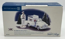 Dept 56 It's Time for an Icy Treat Snow Village Good Humor Truck #55013 1999