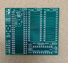Sinclair MK14 combined ROM/RAM/Kitbug adapter PCB