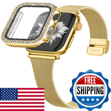 Joyozy Slim Stainless Steel Band Compatible Apple Watch 38Mm 40Mm 41Mm 42Mm