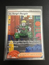 Lt. Surge's Bargain SIR Mega Evolution 185/132 Pokemon TCG